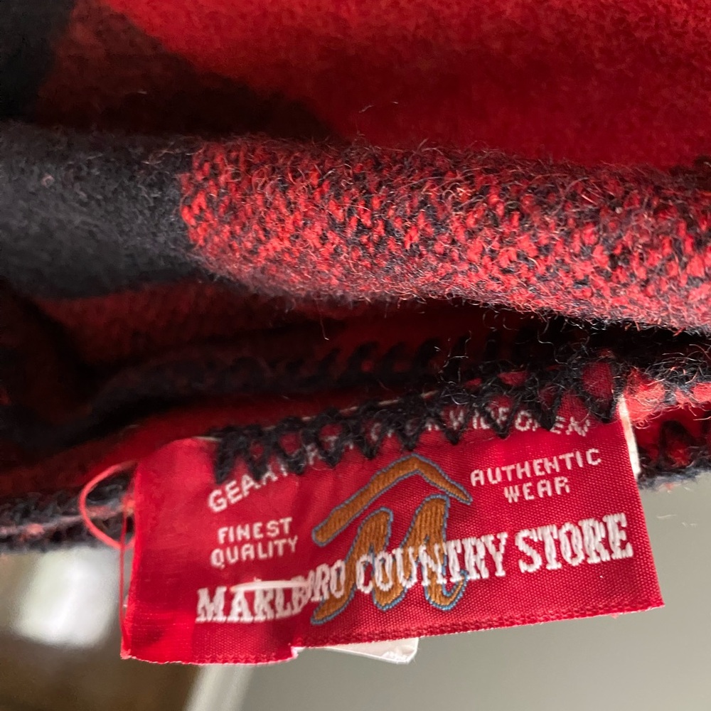 Marlboro Country Store Wool Blankey - Picture 2 of 4